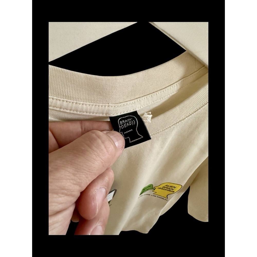Brain Dead Fall 2021 T Shirt Psychic Juice Los Angeles‎ Men's Small Streetwear - Picture 6 of 11